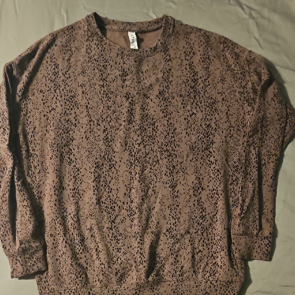 Brown Patterned Sweater